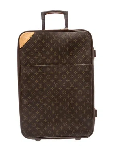 Pre-owned Louis Vuitton Monogram Suitcase In Brown