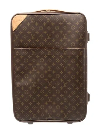 Pre-owned Louis Vuitton Monogram Suitcase In Brown