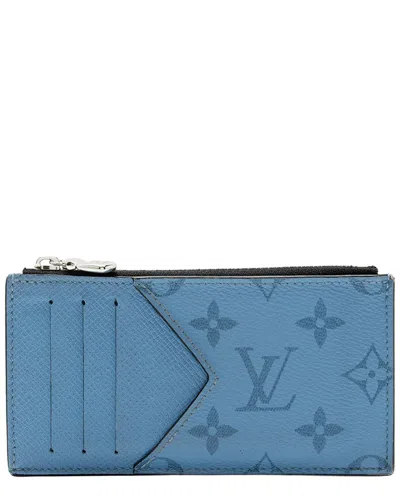 Louis Vuitton Monogram Taiga Coin Card Holder (authentic Pre-loved)