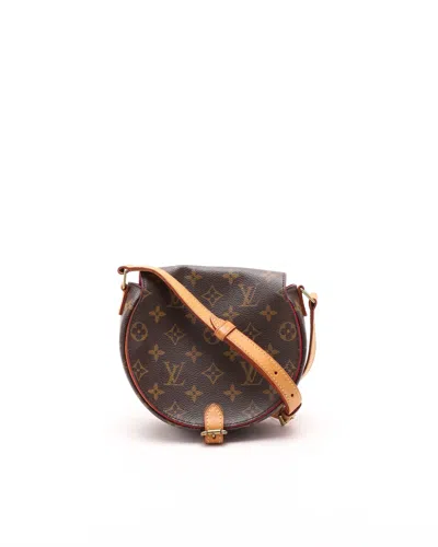 Pre-owned Louis Vuitton Monogram Tambourine Crossbody Bag In Brown