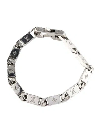 Pre-owned Louis Vuitton Monogram Tied Up Bracelet, 7.25" In Multi