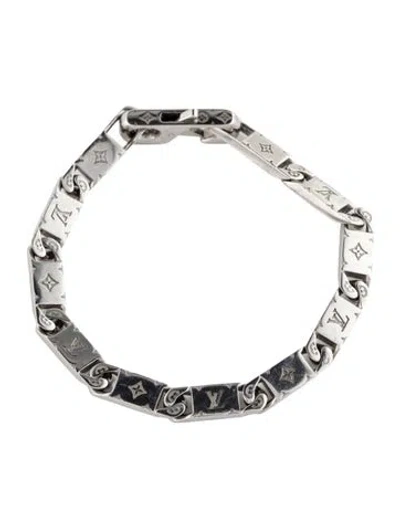 Pre-owned Louis Vuitton Monogram Tied Up Bracelet, 8" In Multi