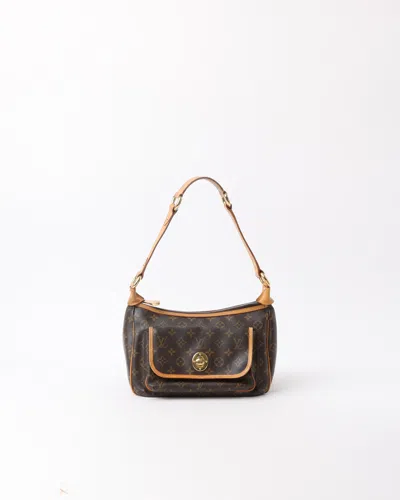 Pre-owned Louis Vuitton Monogram Tikal Gm Shoulder Bag In Brown