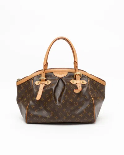 Pre-owned Louis Vuitton Monogram Tivoli Gm Bag In Brown
