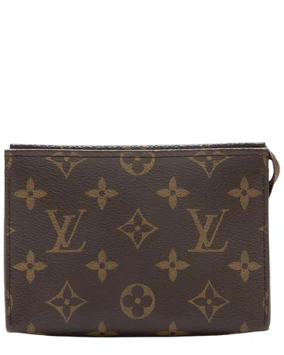 Pre-owned Louis Vuitton Monogram Toiletry Pouch 15 (authentic Pre-loved)