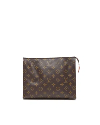 Louis Vuitton Monogram Toiletry Pouch 26 In Brown