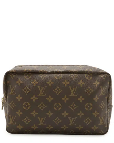 Pre-owned Louis Vuitton Monogram Toiletry Pouch (authentic Pre-loved)