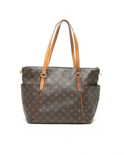 Pre-owned Louis Vuitton Monogram Totally Mm Tote Bag In Brown