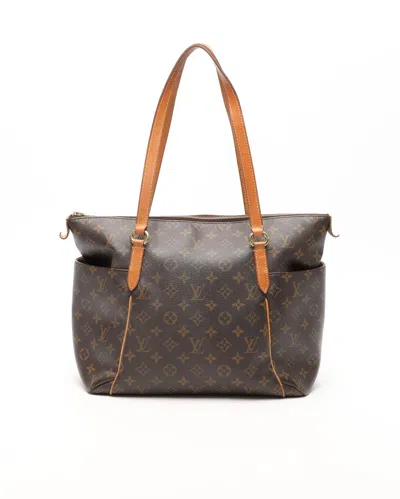 Pre-owned Louis Vuitton Monogram Totally Mm Tote Bag In Brown
