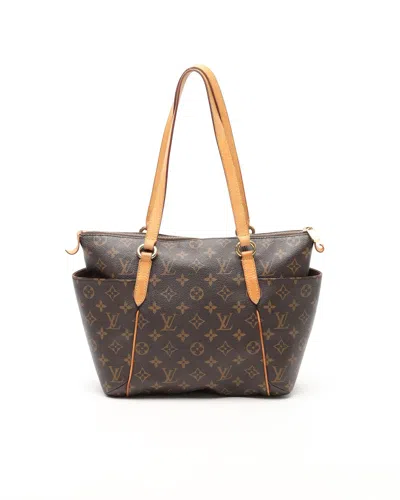 Pre-owned Louis Vuitton Monogram Totally Pm Tote Bag In Brown
