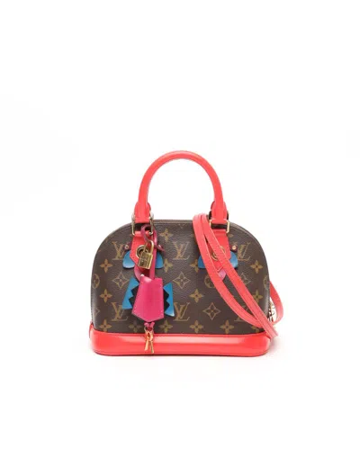Pre-owned Louis Vuitton Monogram Totem Alma Bb Handbag In Multi