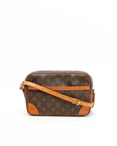 Pre-owned Louis Vuitton Monogram Trocadero 27 Bag In Brown