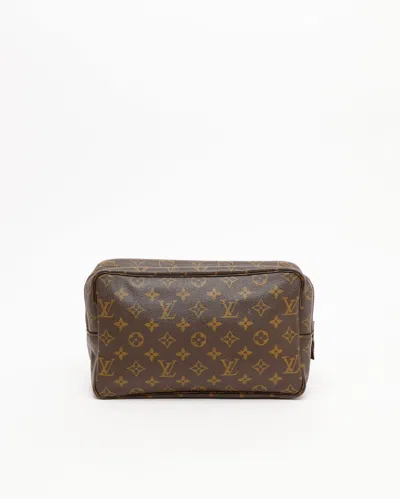 Pre-owned Louis Vuitton Monogram Trousse Toilette 28 Bag