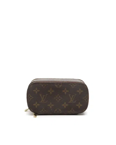 Pre-owned Louis Vuitton Monogram Truth Blush Pm In Brown