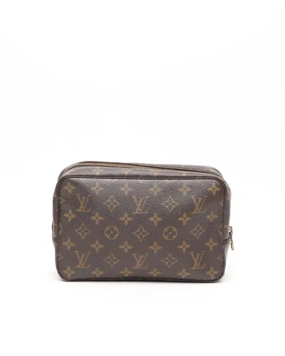 Pre-owned Louis Vuitton Monogram Truth Toilette 23 In Brown
