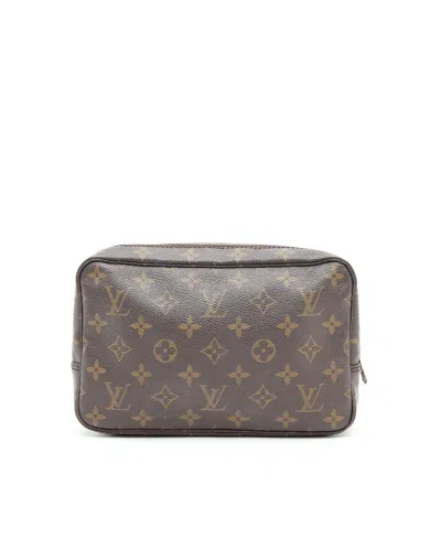 Pre-owned Louis Vuitton Monogram Truth Toilette 23 In Brown