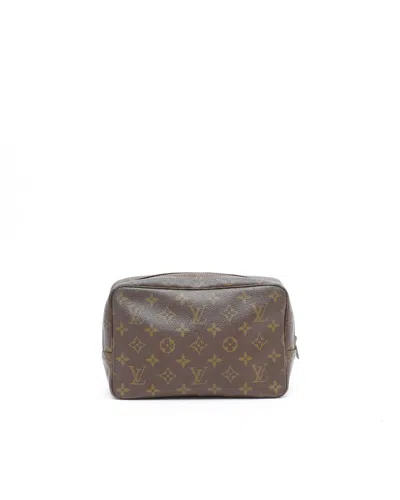 Pre-owned Louis Vuitton Monogram Truth Toilette 23 In Brown