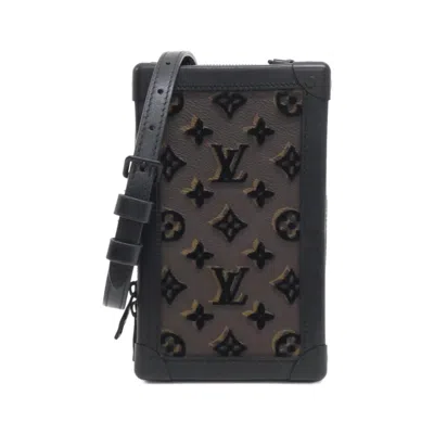 Pre-owned Louis Vuitton Monogram Tuffetage Black Marron Monogram Monogram Fabric Shoulder Bag ()