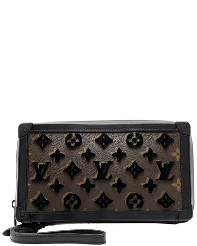Louis Vuitton Monogram Tuffetage Soft Trunk Clutch (authentic Pre-loved)