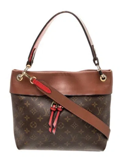 Pre-owned Louis Vuitton Monogram Tuileries In Brown
