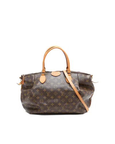 Pre-owned Louis Vuitton Monogram Turenne Mm Bag In Brown