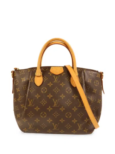 Pre-owned Louis Vuitton Monogram Turenne Tote Bag In Brown