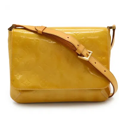 Pre-owned Louis Vuitton Monogram Vernis Beige Shoulder Bag ()