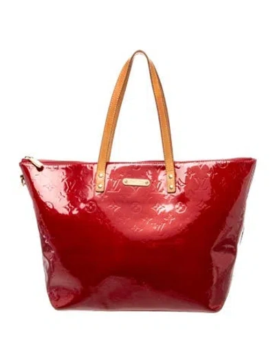 Pre-owned Louis Vuitton Monogram Vernis Bellevue Gm