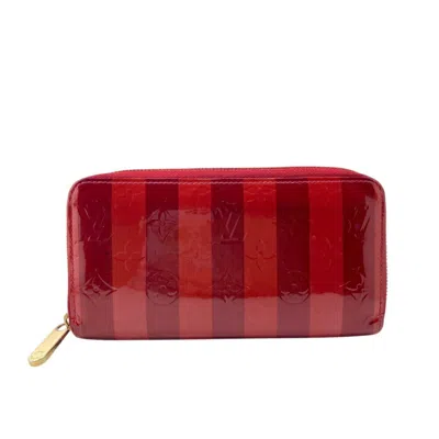 Pre-owned Louis Vuitton Monogram Vernis Galle Color Monogram Vernis Long Wallet (bi-fold) () In Multi