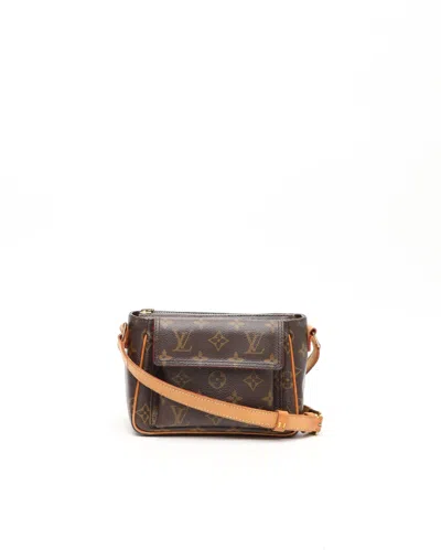 Pre-owned Louis Vuitton Monogram Viva Cite Bag In Brown