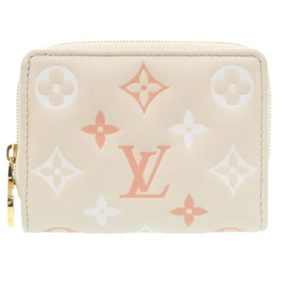 Pre-owned Louis Vuitton Monogram Wallet (bi-fold) () In Beige