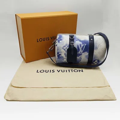 Pre-owned Louis Vuitton Monogram Watercolor Blue Shoulder Bag ()