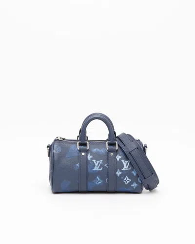 Pre-owned Louis Vuitton Monogram Watercolor Keepall Xs By Virgil Abloh Bag