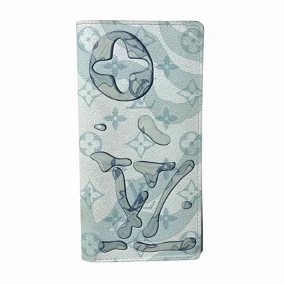 Pre-owned Louis Vuitton Monogram White Long Wallet (bi-fold) ()