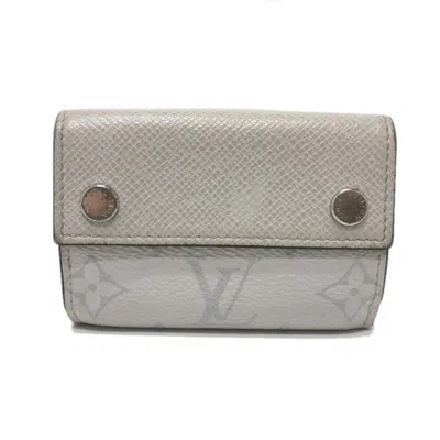 Pre-owned Louis Vuitton Monogram White Monogram Wallet (tri-fold) ()