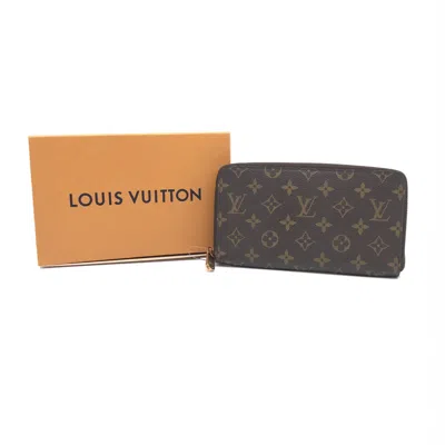 Pre-owned Louis Vuitton Monogram Zippy Wallet In Good Women's Condition () In Brown