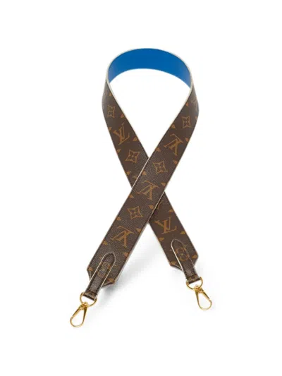 Pre-owned Louis Vuitton Monogram-canvas Shoulder Strap In Brown