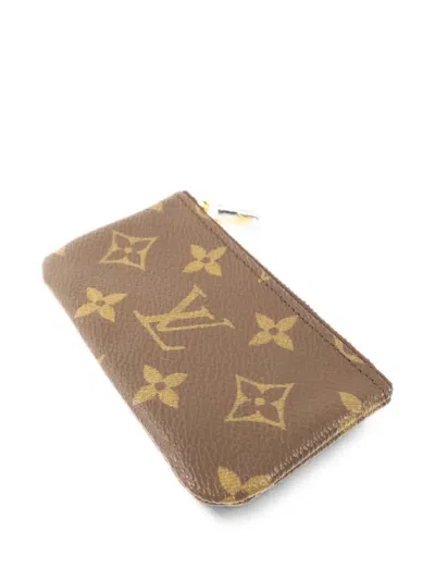 Pre-owned Louis Vuitton Monogram-pattern Wallet In Brown