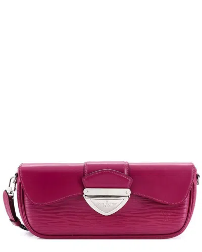 Pre-owned Louis Vuitton Montaigne Clutch Epi Leather (authentic Pre-loved)