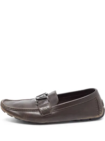 Pre-owned Louis Vuitton Monte Carlo Loafers