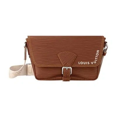 Louis Vuitton Montsouris Messenger In Brown