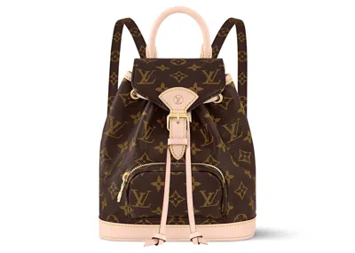 Pre-owned Louis Vuitton Montsouris Mini Monogram Backpack