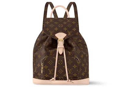 Pre-owned Louis Vuitton Montsouris Pm Monogram Backpack
