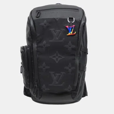 Pre-owned Louis Vuitton Mountain Backpack In Black