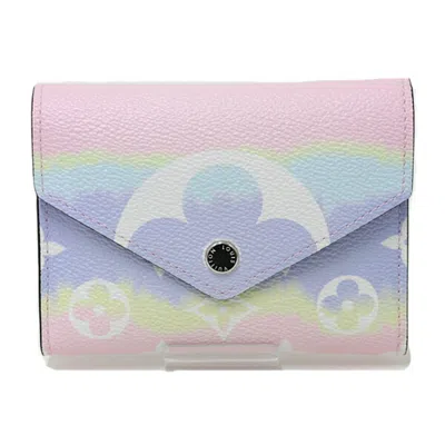 Pre-owned Louis Vuitton Multi-color Canvas Wallet (tri-fold) ()