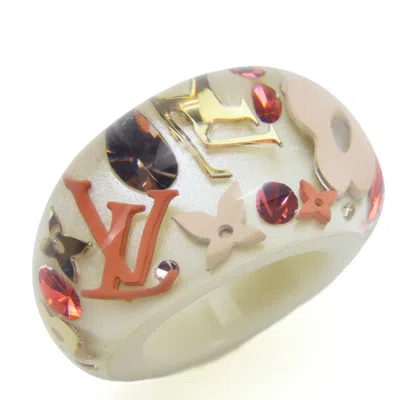 Pre-owned Louis Vuitton Multi-color Plastic Band Ring ()