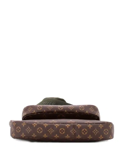 Pre-owned Louis Vuitton Multi Pochette Accessoires Monogram Canvas Crossbody Bag In Brown