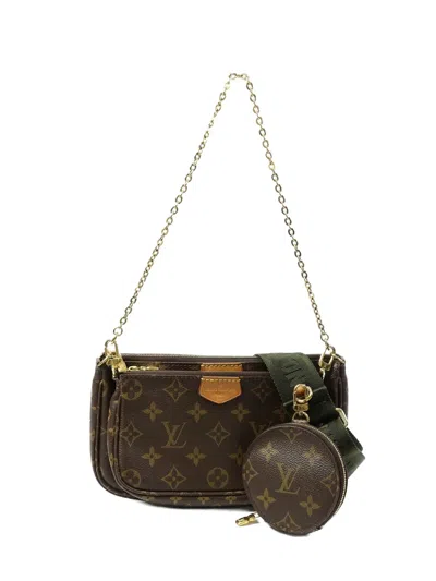 Pre-owned Louis Vuitton Multi Pochette Accessoires Shoulder Bag In Brown