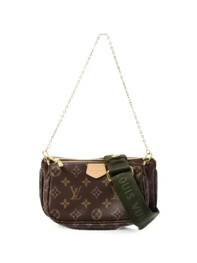 Pre-owned Louis Vuitton Multi Pochette Accessoires Shoulder Bag In Brown