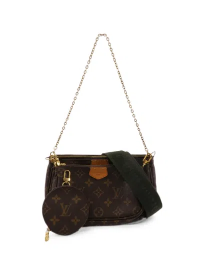 Pre-owned Louis Vuitton Multi Pochette Accessoires Shoulder Bag In Brown